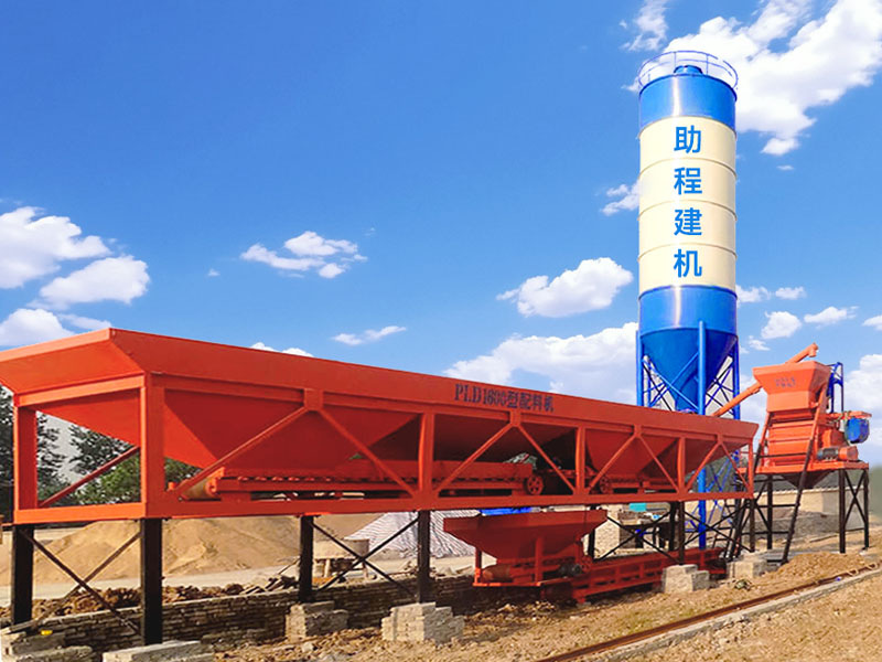 HZS25 25m³/ h 料斗式混凝土搅拌站
