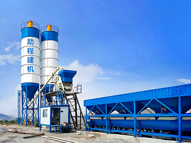 HZS50 50m³/ h 料斗式混凝土搅拌站
