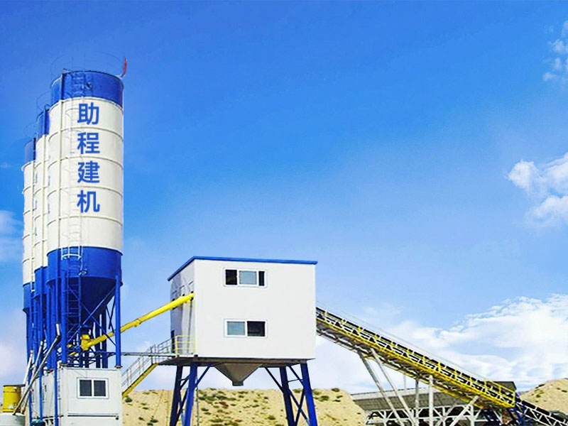 HZS90 90m³/ h 皮带式混凝土搅拌站