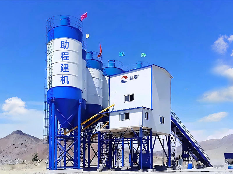 HZS120 120m³/ h 皮带式混凝土搅拌站