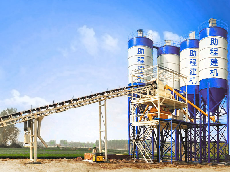 HZS180 180m³/ h 皮带式混凝土搅拌站