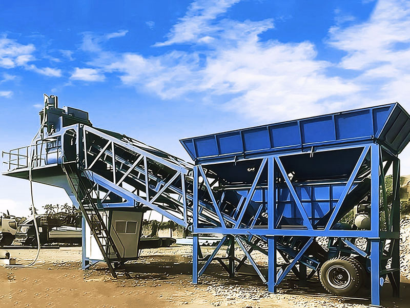 YHZS35移动式搅拌站