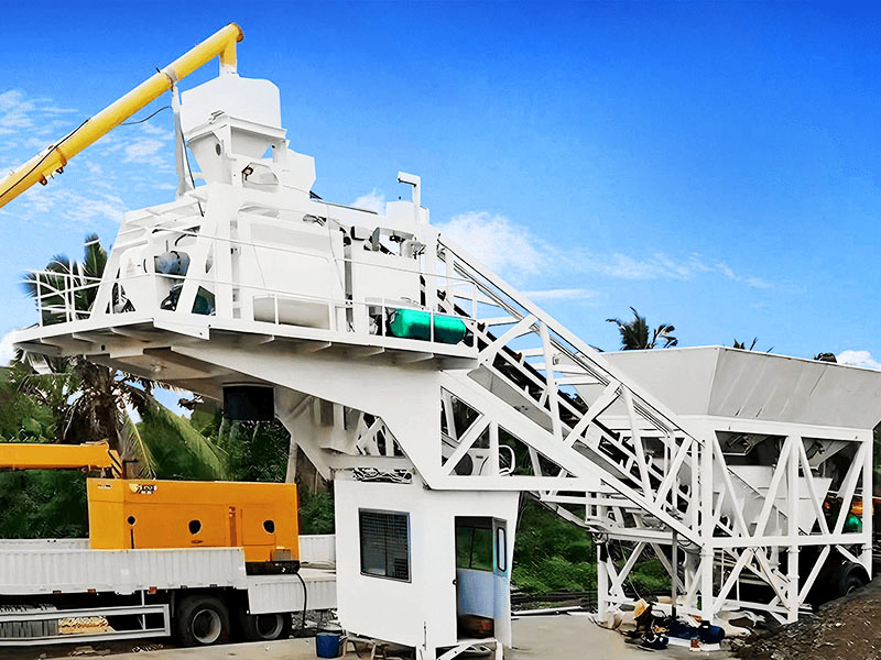 YHZS75移动式搅拌站